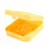 (Yellow) Draagbare poederpuff opbergbox geel 3