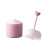 (Pink) Portable Facial Cleanser Foam Maker Device Blue 4
