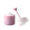 (Pink) Portable Facial Cleanser Foam Maker Device Blue 3