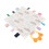 Baby Security Blanket Soft Cotton Cloud Pattern Teething Toy 3