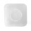 (Matte White) Draagbare poederpuff opbergbox geel 3