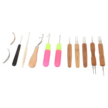 12tlg Dreadlocks-Set: Haken & Nadeln, robust