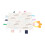 Baby Security Blanket Soft Cotton Cloud Pattern Teething Toy 4