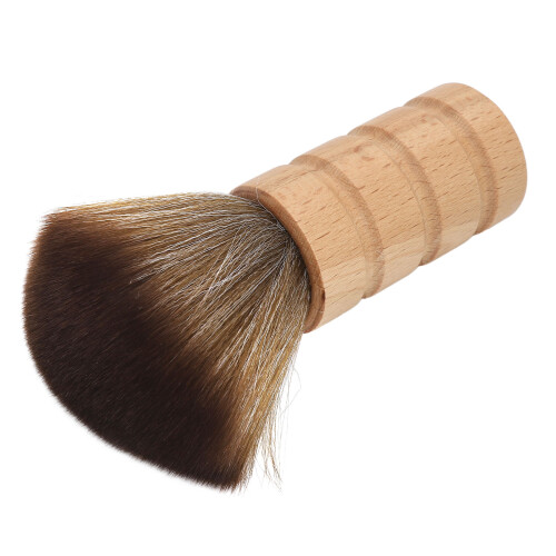 Spazzola Collo Barbiere Legno Morbida per Capelli 2