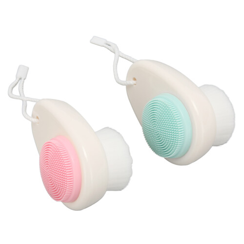 Doppelwandiges Gesichtsputzmittel mit ergonomischem Griff 2