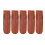 5Pcs Brown Clipper Case Portable Barber Sheath 1