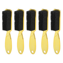 5pz Spazzole Pulizia Rasoio Barbiere Placcatura Oro