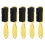 5Pcs Gold Plated Barber Clipper Brush 1