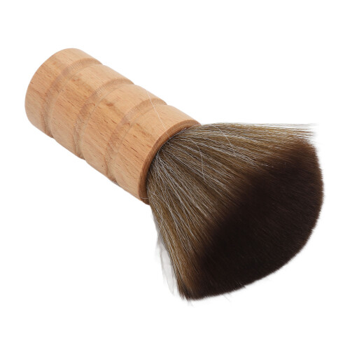 Spazzola Collo Barbiere Legno Morbida per Capelli 1