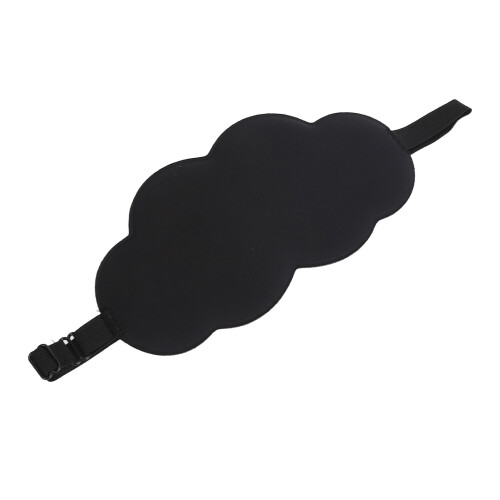 Black Memory Foam Eye Mask 1