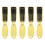 5Pcs Gold Plated Barber Clipper Brush 2