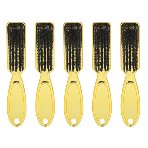 5Pcs Gold Plated Barber Clipper Brush 1