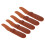 5Pcs Brown Clipper Case Portable Barber Sheath 5