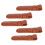 5Pcs Brown Clipper Case Portable Barber Sheath 4