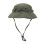Cappello Bucket Uomo Verde OD Tesa Larga Antisole 1
