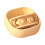 (Yellow) Tappi Orecchie Silicone Riutilizzabili Antirumore Gialli 1
