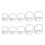 2x Face Beard Shaping Templates 5 Sizes 1