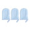 3pcs Reusable Soft Microfiber Makeup Remover Gloves 1