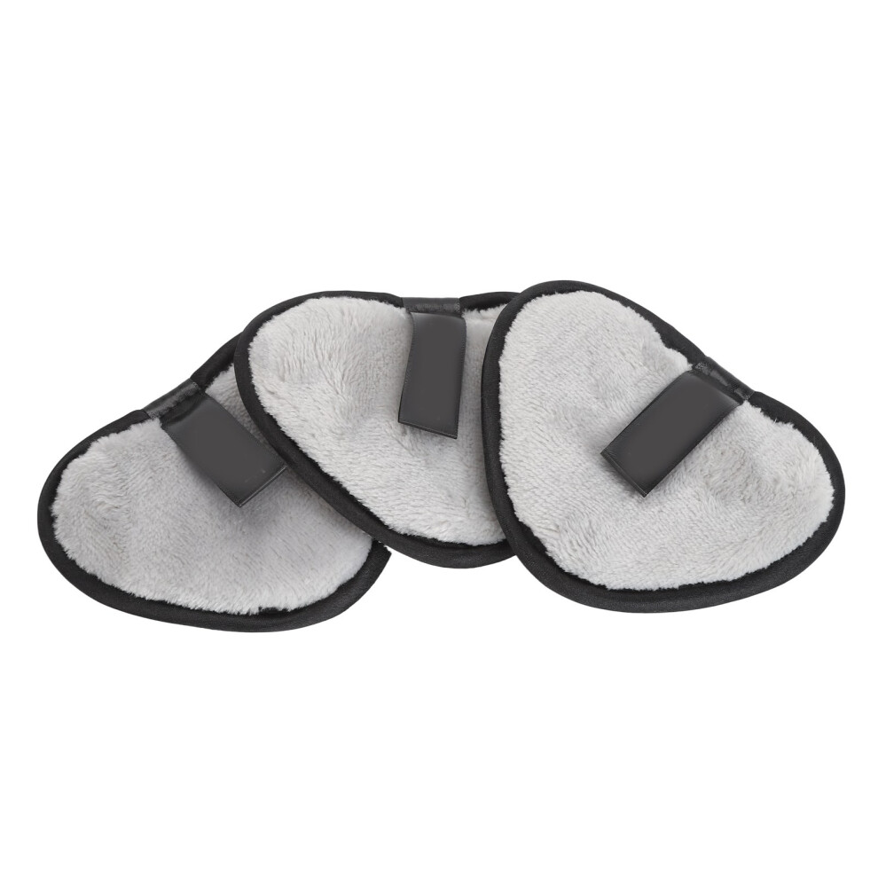 3PCS Facial Cleaning Pad Heart Shaped Soft Reusable Makeup Wipes