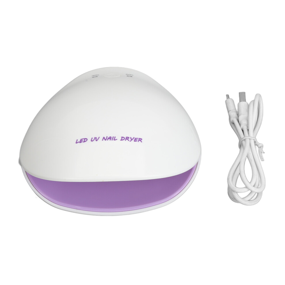 Purple/Light () Led Nail Gel Polish Dryer 12Pcs Chips 180