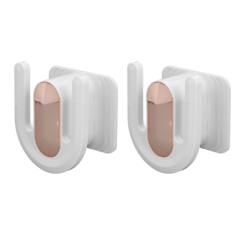 2pcs Slipper Rack Wall Mounted Shoe Hook Punch Free Bathroom 1
