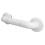 (White) 29cm Stainless Steel Bathroom Grab Bar White 4