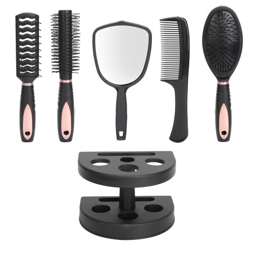 5-teiliges Haarbürsten-Set Paddle