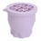 (Purple) Silicone Makeup Brush Cleaner with Drying Rack 1