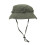 Cappello Bucket Uomo Verde OD Tesa Larga Antisole 2