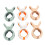 6x Strandlakenclips Roestvrij Windvast 4
