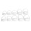 2x Face Beard Shaping Templates 5 Sizes 3