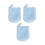 3pcs Reusable Soft Microfiber Makeup Remover Gloves 5