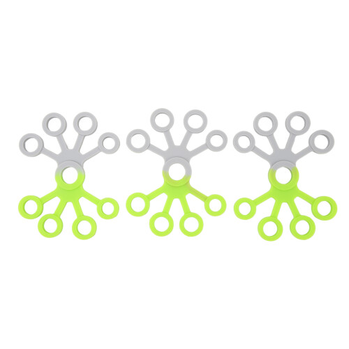 3pcs 4 Finger Hand Grip Exerciser 6.6LB/11LB
