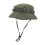 Cappello Bucket Uomo Verde OD Tesa Larga Antisole 3