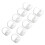 2x Face Beard Shaping Templates 5 Sizes 5