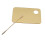 Goldene Acryl-Make-up-Palette mit Spatel 2