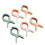 6x Strandlakenclips Roestvrij Windvast 5