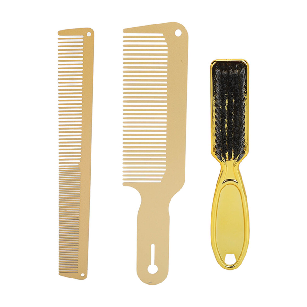 Barber Comb Set Ultra Thin Portable Beard Brush for Hair Salon Use