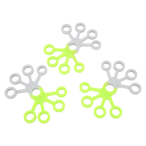 3pcs 4 Finger Hand Grip Exerciser 6.6LB/11LB 1