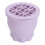 (Purple) Silicone Makeup Brush Cleaner with Drying Rack 4