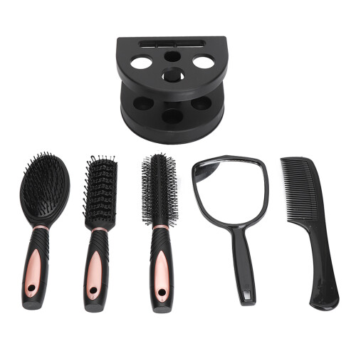 5-teiliges Haarbürsten-Set Paddle 1