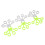 3pcs 4 Finger Hand Grip Exerciser 6.6LB/11LB 4