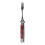 (Red) Folding Spring Camping Fork 304 Stainless Steel Pocket Automatic Red 2