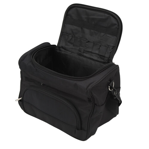 Multifunctionele grote rits makeuptas met schouderriem 2