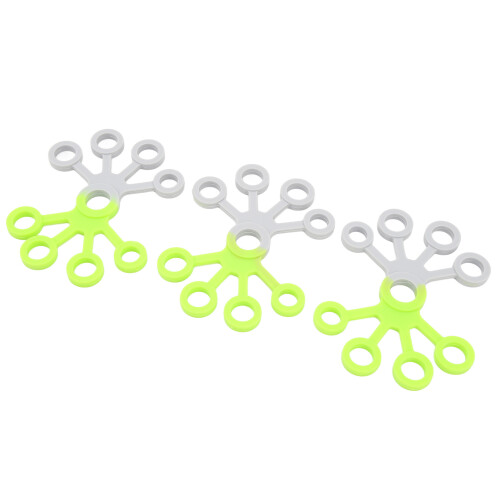 3pcs 4 Finger Hand Grip Exerciser 6.6LB/11LB 2