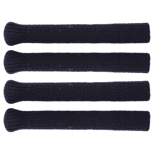 (Navy Blue) 2er-Pack Baumwoll-Brillenbügel-Polster, rutschfest, grau 2