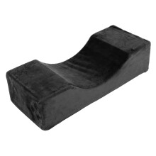 (Black) Kopflagerungskissen Nackenstütze U-Form Schwarz