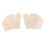 3 Paar atmungsaktive weiche Split-Zehen-Halbsocken hellbeige 1