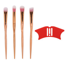 Makeup-Set Eyeliner-Nasenschatten-Schablone mit Pinsel