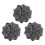 3pcs Black Deep Tissue Massage Balls 1